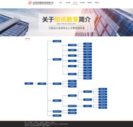 知訊教育 構建企業官網，賦能工程設計咨詢教育網絡工程發展
